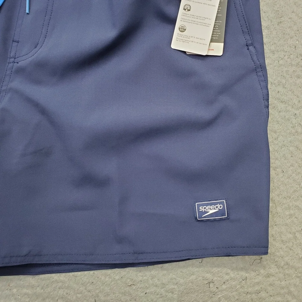 Speedo Hydro Square Leg Volley Swim Trunk Shorts Mens XXL Multi Surf Water Polo